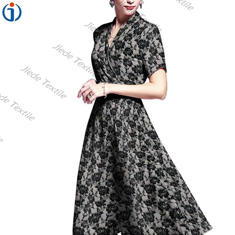 customized stretch stipe floral lace fabric customized stretch stipe floral lace fabric