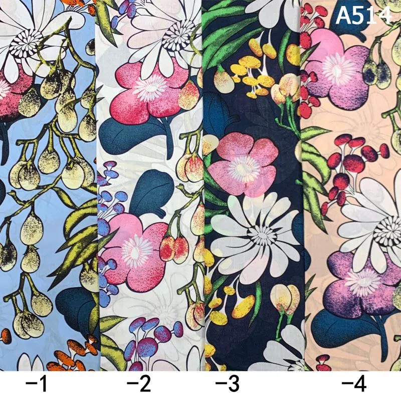 floral viscose fabric floral viscose fabric