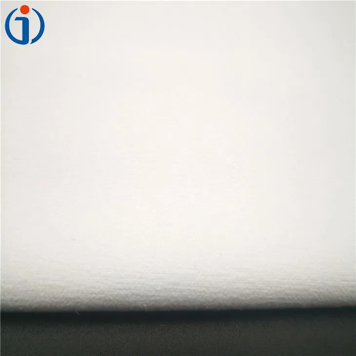 double brushed poly knit fabric