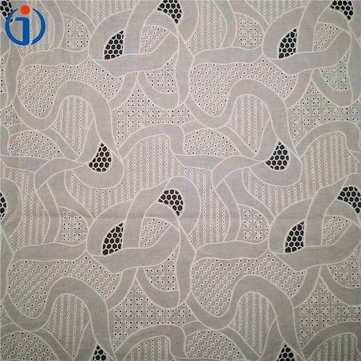 white eyelet abstract embroidery fabric white eyelet abstract embroidery fabric
