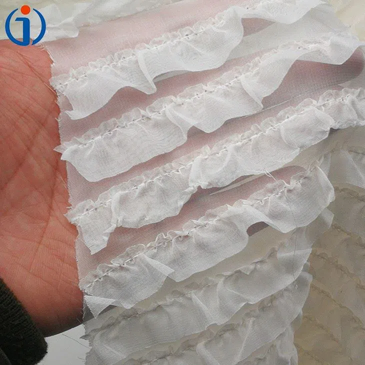 chiffon ruffle fabric chiffon ruffle fabric
