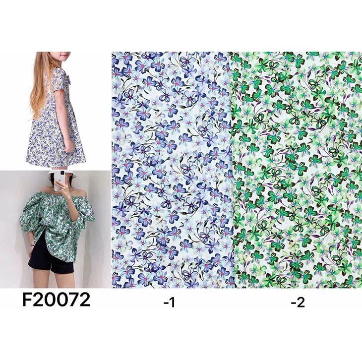 Floral Poplin Fabric Floral Poplin Fabric