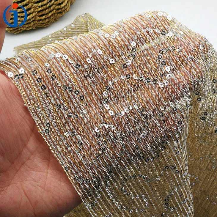 spandex chiffon sequin embroidery fabric spandex chiffon sequin embroidery fabric