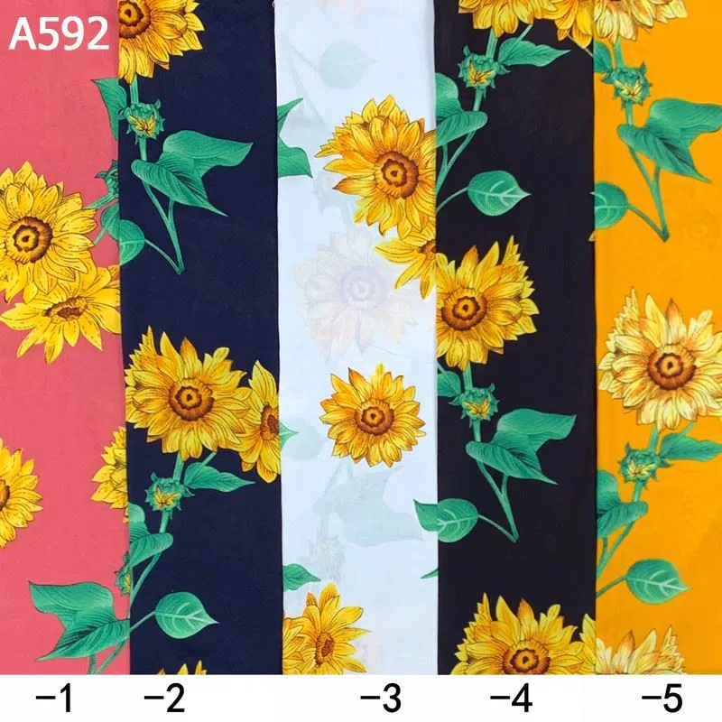 rayon floral print material rayon floral print material