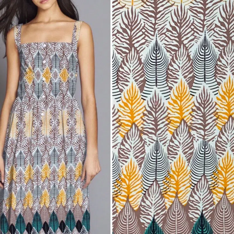 printed viscose fabric