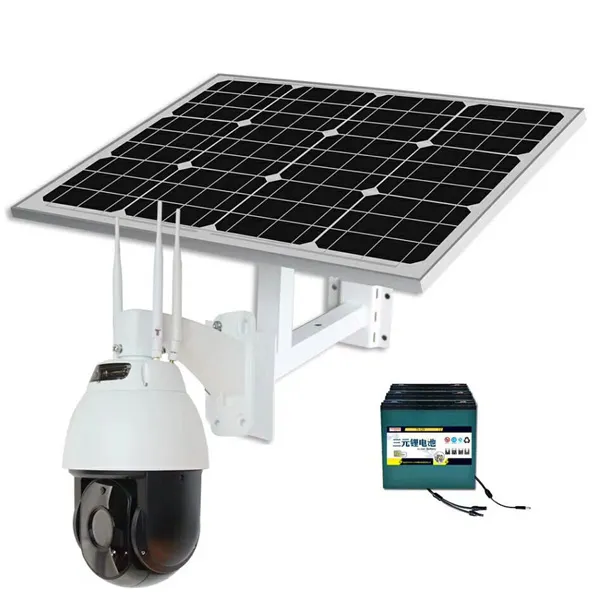Videocamera Sorveglianza Esterno Wifi Telecamera Sicurezza Solare 1080P Wireless - Visione Notturna, Impermeabile, Con Rilevamento Movimento! Video Sorveglianza