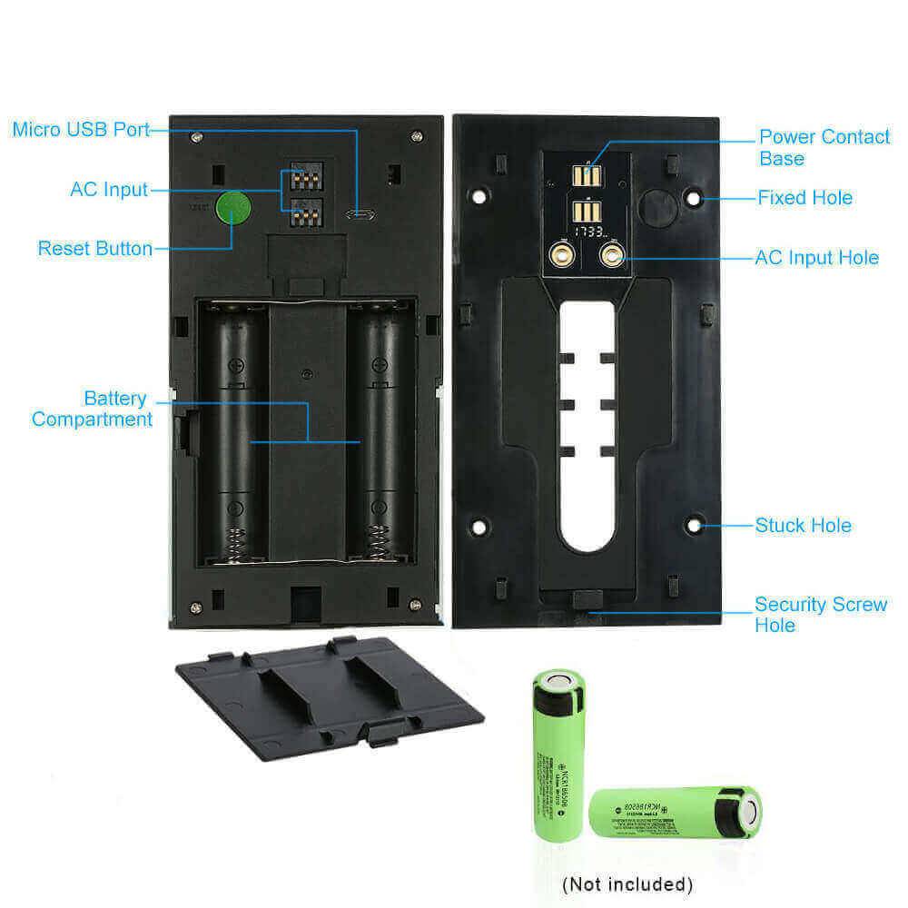 Wireless IP Doorbell Camera PIR Video Door Phone Battery Doorphone Intercom Security Wifi Doorbells with Ring Chime-14 Wireless IP Doorbell Camera PIR Video Door Phone Battery Doorphone Intercom Security Wifi Doorbells with Ring Chime-14