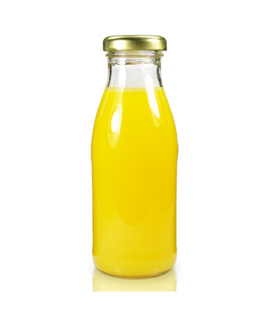 Glass juice bottle 250ml 500ml juice bottle with cap beverage bottle