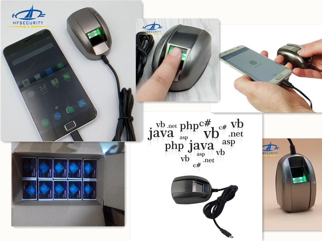 optical fingerprint scanner for Android