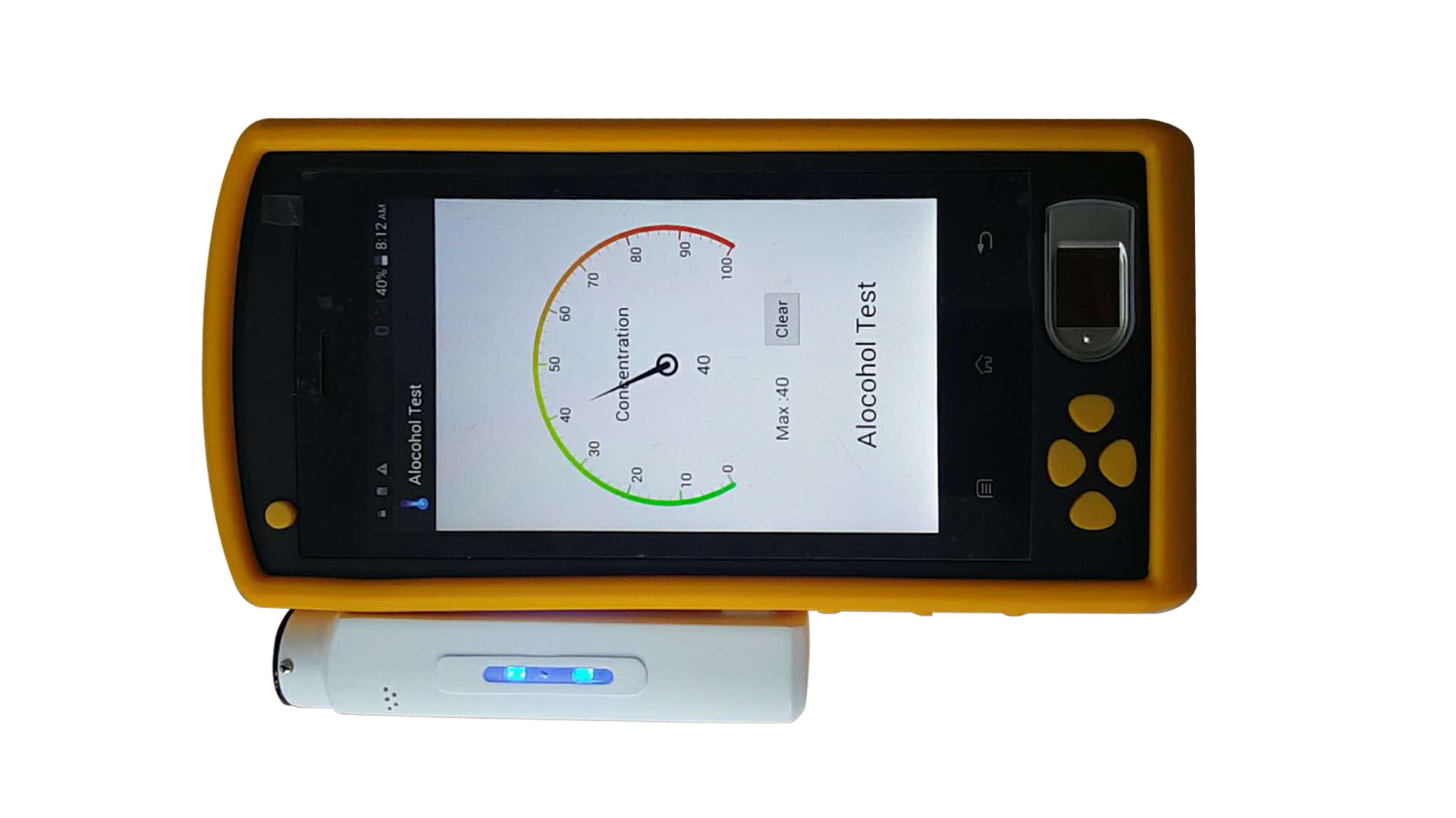 HFSecurity AT007 China Manufacturer MINI Type C Mobile Alcohol Tester