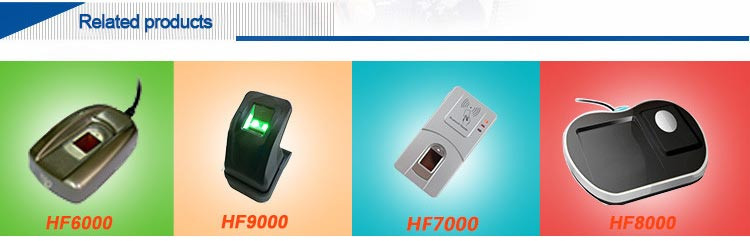 HFSecurity HF4000 Waterproof Cheap Mobile Biometric Fingerprint Reader