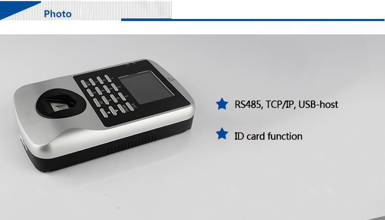 HF-F2 Optical RFID Card Fingerprint Access Control System