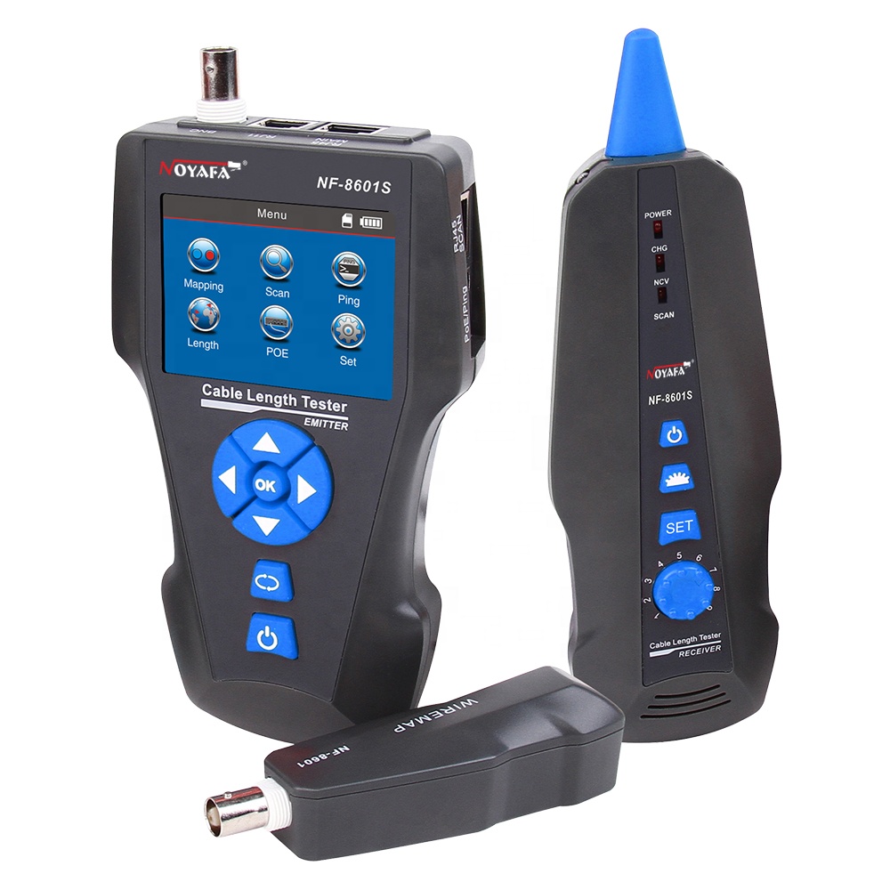 МНОГОФУНКЦИОНАЛЬНЫЙ КАБЕЛЬНЫЙ ТЕСТЕР NOYAFA NF 8601 S