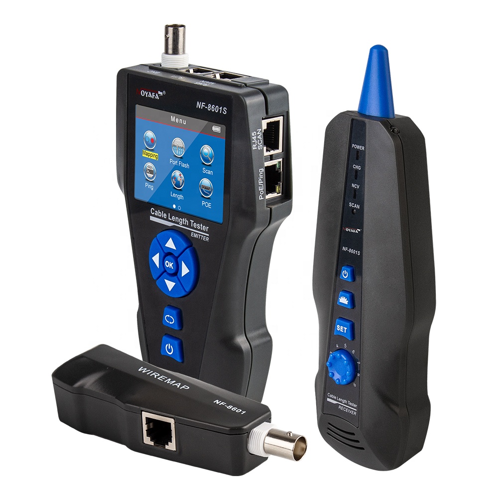 МНОГОФУНКЦИОНАЛЬНЫЙ КАБЕЛЬНЫЙ ТЕСТЕР NOYAFA NF 8601 S