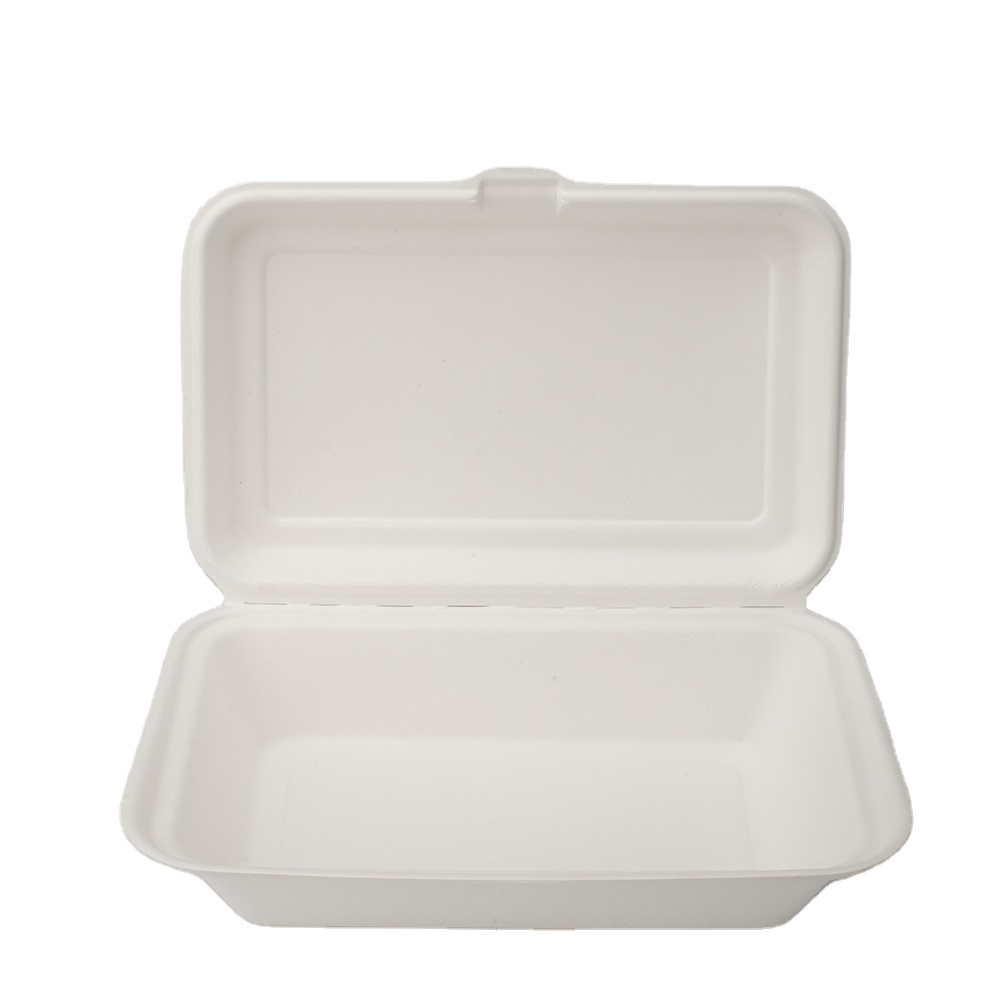Environmental protection disposable lunch box lunch box square