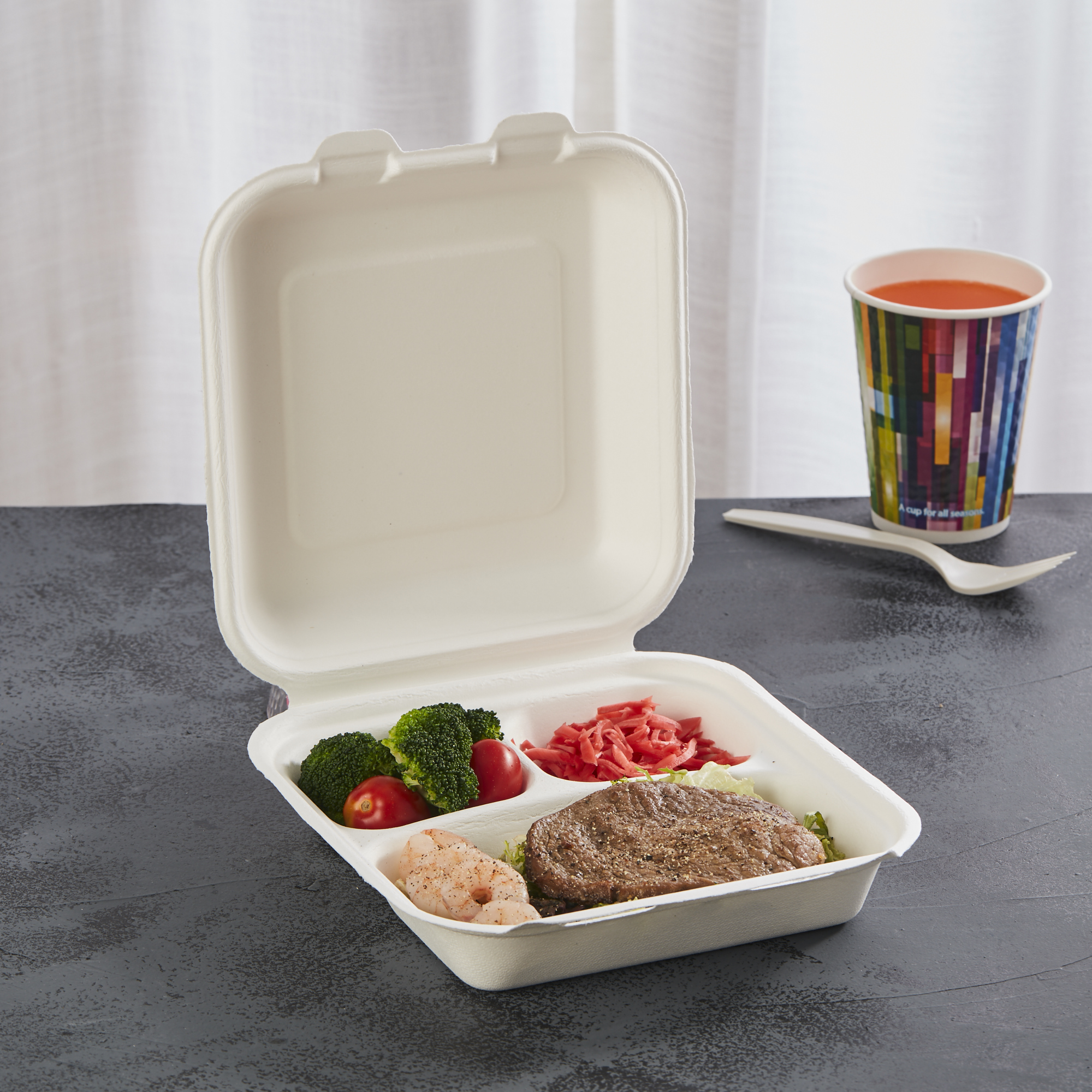 GeoTegrity - Biodegradable Food Container Sugarcane Bagasse Pulp Mold ...