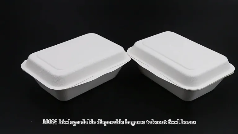 GeoTegrity-platos desechables cuadrados para moldeado de pulpa de bagazo de  caña de azúcar, respetuosos con el medio ambiente, biodegradables y libres  de PFAS para placa de bagazo de restaurante