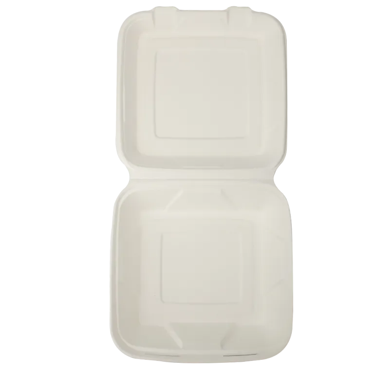 GeoTegrity - Biodegradable 3 Compartment Take Out Container Food