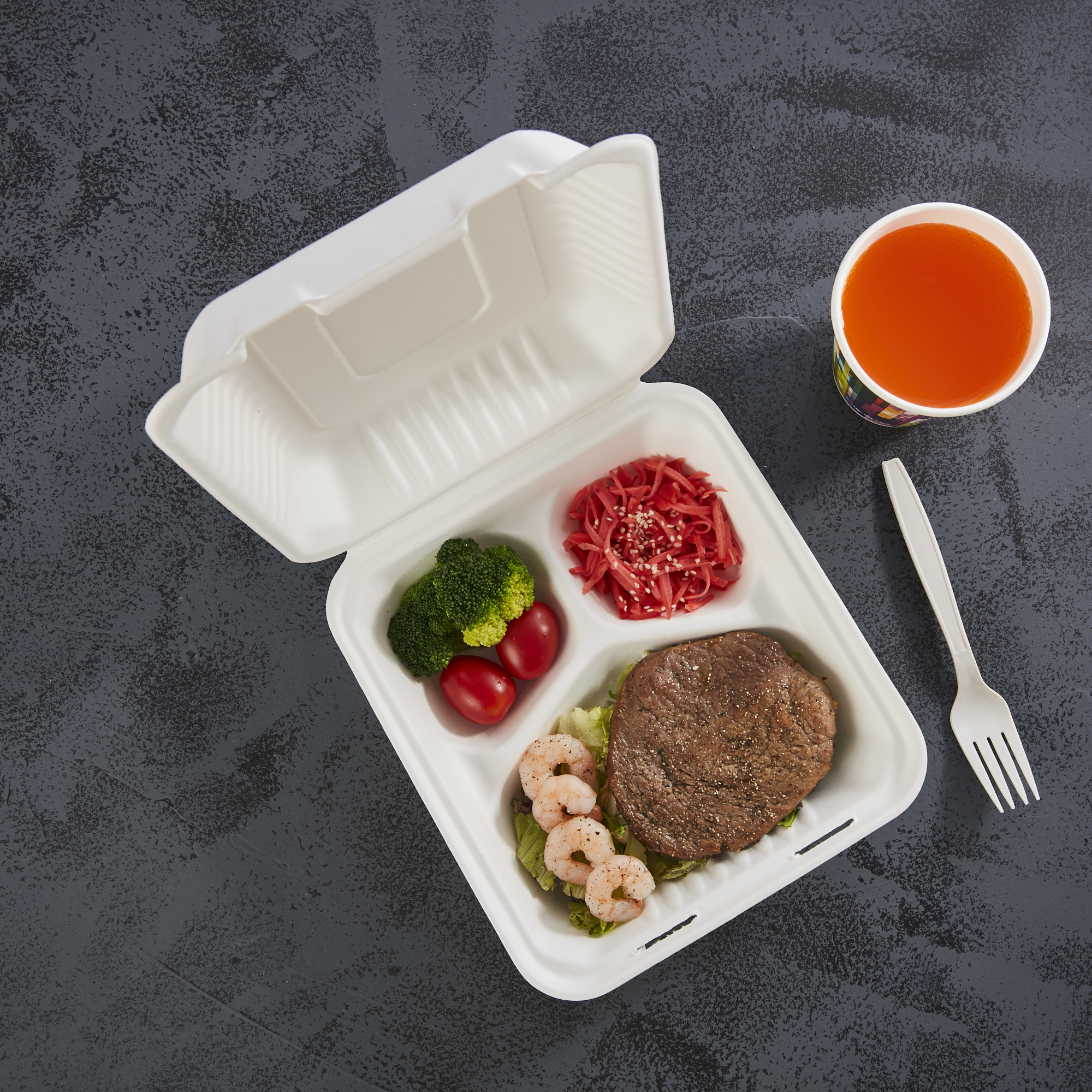 GeoTegrity - Biodegradable Eco-friendly Fast Food Packaging Sugarcane ...
