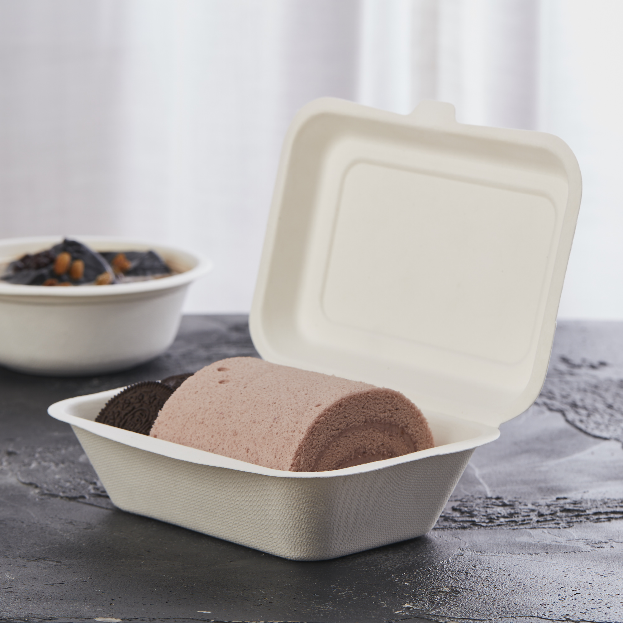 GeoTegrity - Disposable Degradable Sugarcane Bagasse Pulp Clamshell ...