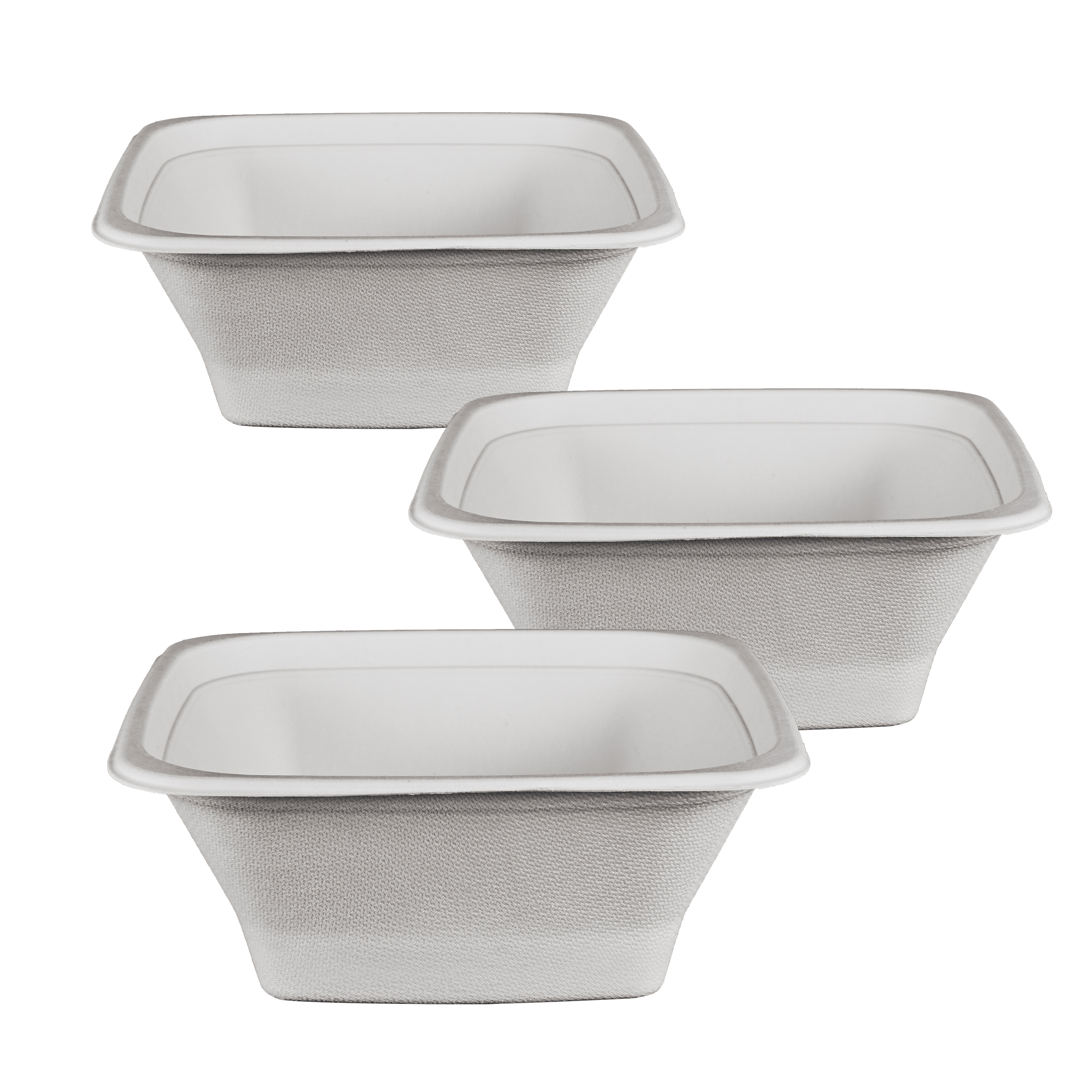GeoTegrity - Biodegradable Square Restaurant Sugarcane Bagasse Pulp ...