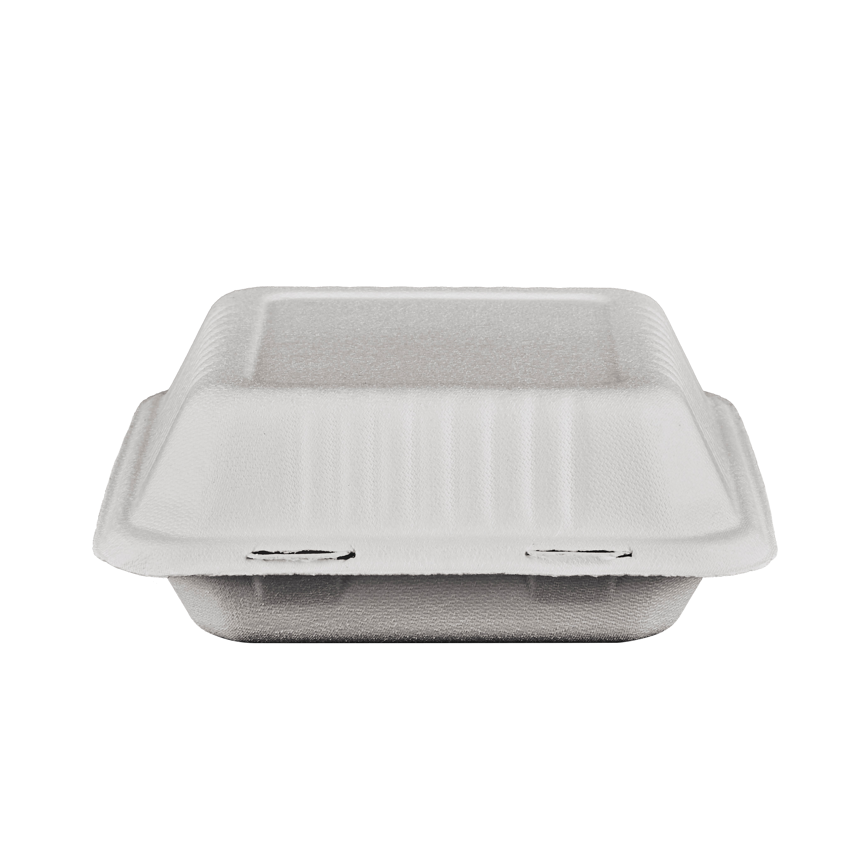 GeoTegrity PFAS Free Disposable Biodegradable Food Container Sugarcane Bagasse Pulp Packaging