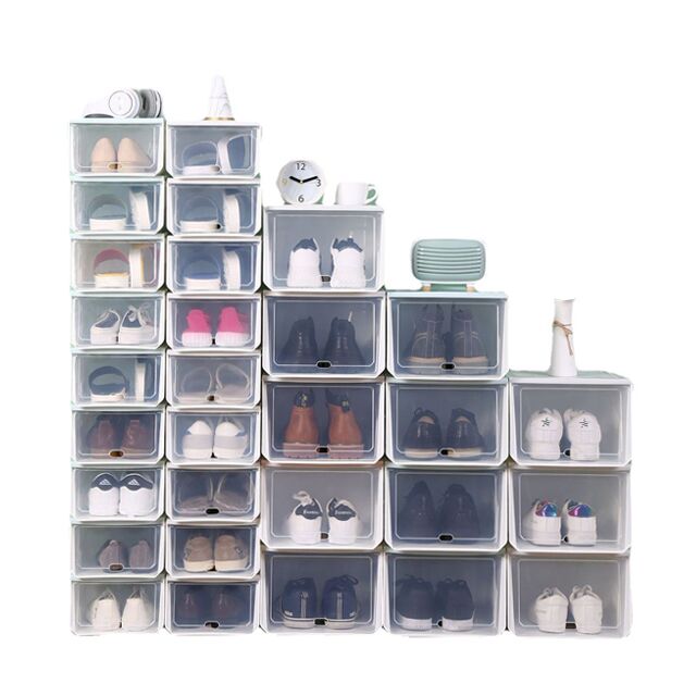 Plastic on sale sneaker storage