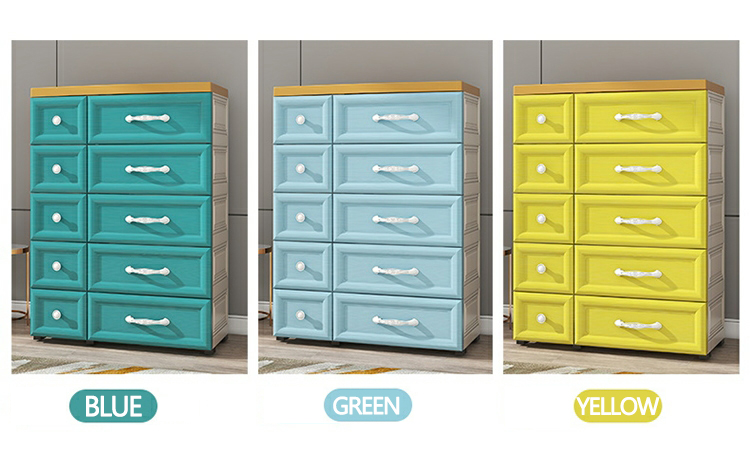 Best Seller Bedroom Plastic Drawer Storage Cabinet Clothing Bedroom Home Cupboard Multi-layer Toy Chest Of Drawers