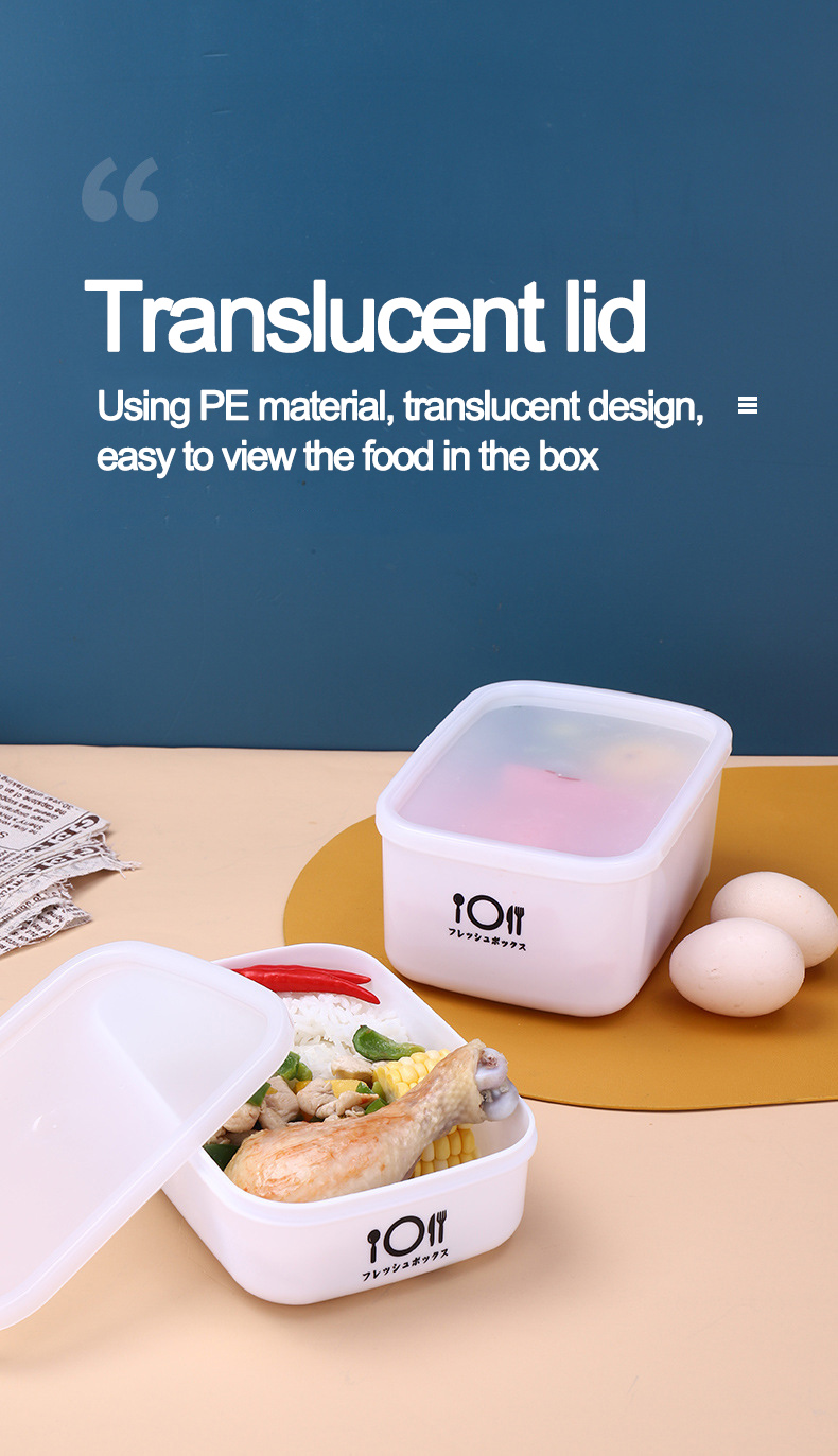 Airtight Food Storage Box Meal Prep Containers with Lids Portable Office School Lunch Box Multi-function Leak-proof Plastic Kids