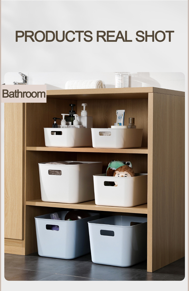 Home Toy Snack Storage Container Closet Underwear Clothes Storage Organizer Stackable Plastic Wardrobe Storage Boxes with Lids