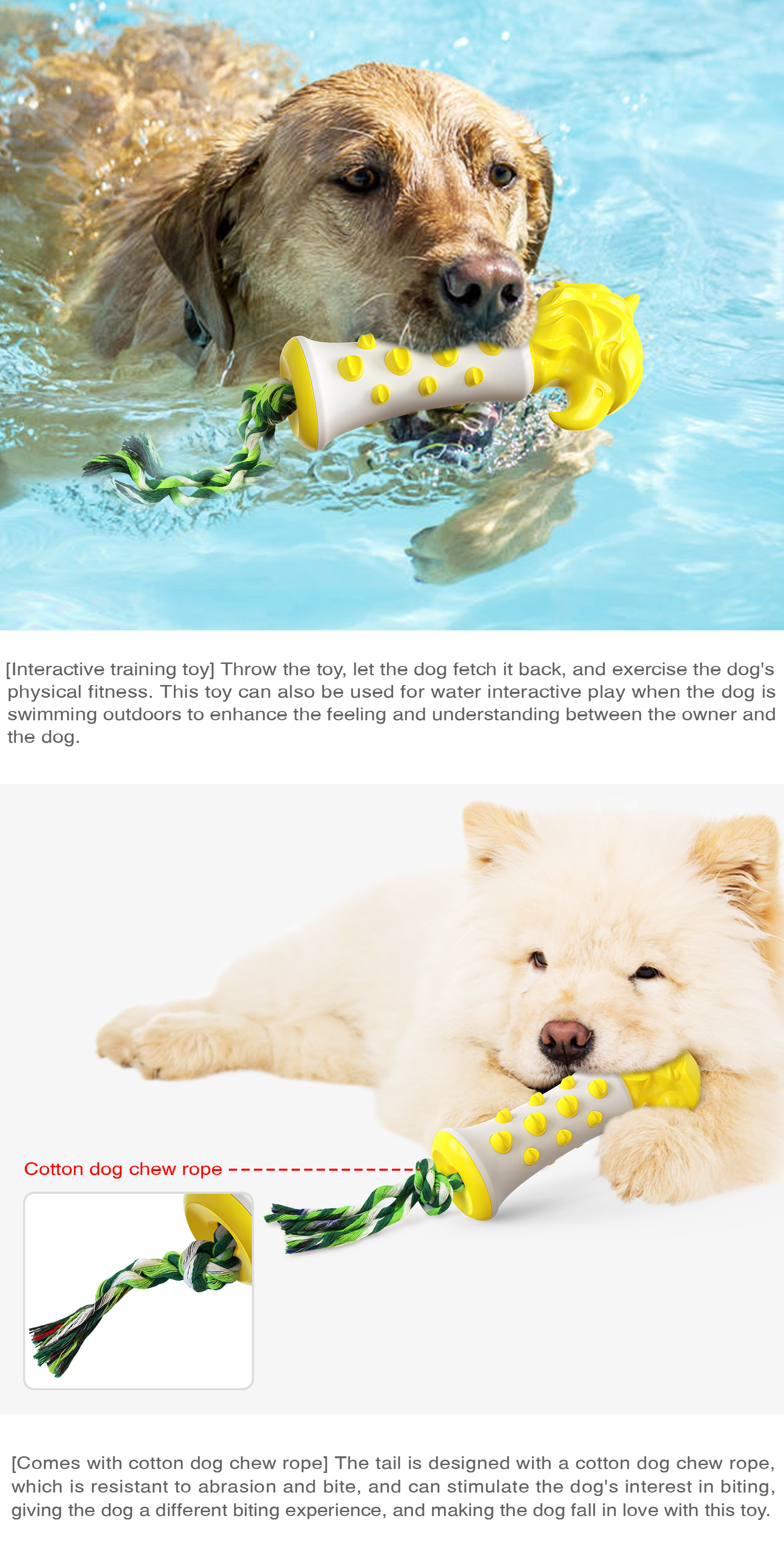 Pet Supplies Factory New Explosive Amazon Bite Resistant Tooth Cleaning Dog Toothbrush Molar Stick Scepter Dog Toys
