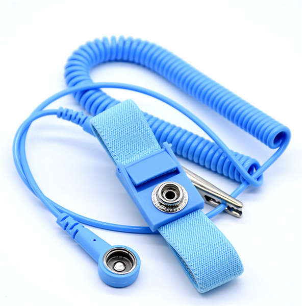 Top Quality Durable Electrical Equipment Bracelets Clean Room Anti Static Safe Wrist Strap
