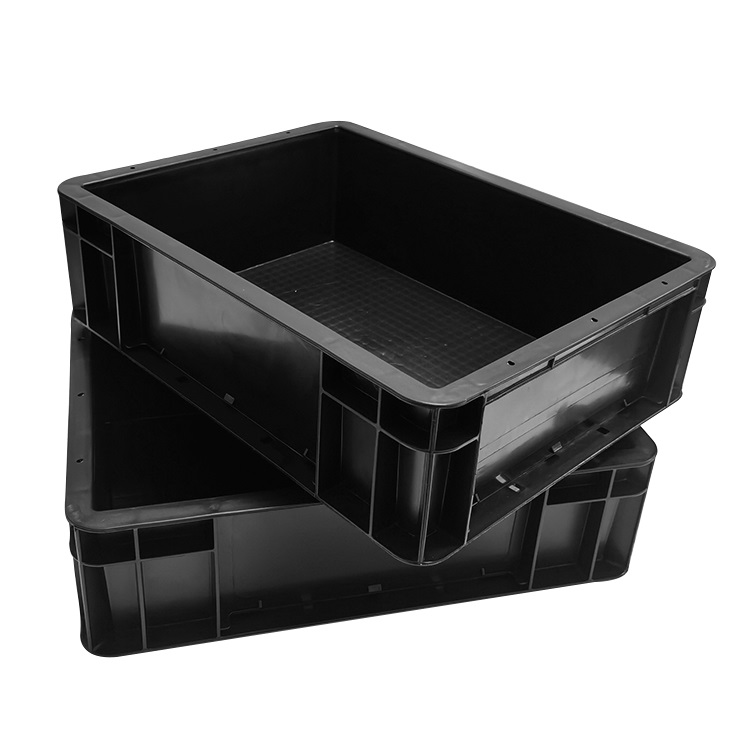 Circulation Box ALLESD - Suzhou Supplier Black Color Durable Electronic Use ESD ...