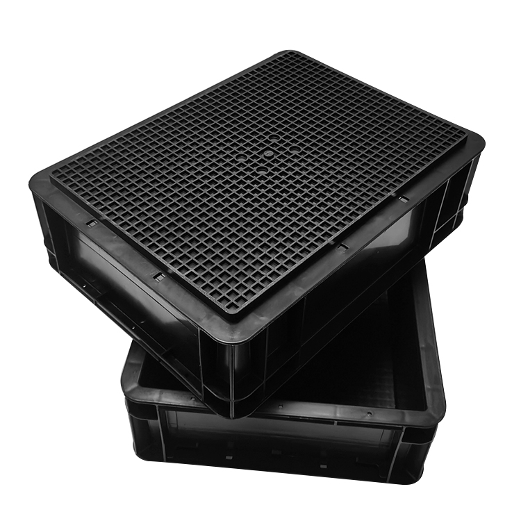 Circulation Box ALLESD - High Quality Black PP Conductive Material Anti-static Bins ...