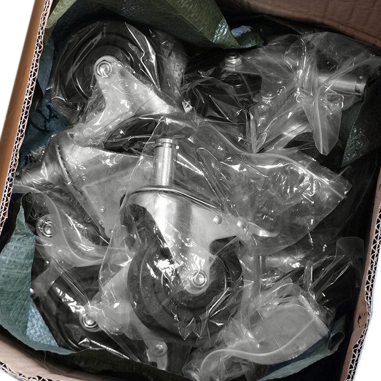 ALLESD - 4 Inch Heavy Antistatic Conductive Swivel Lock ESD Caster ...