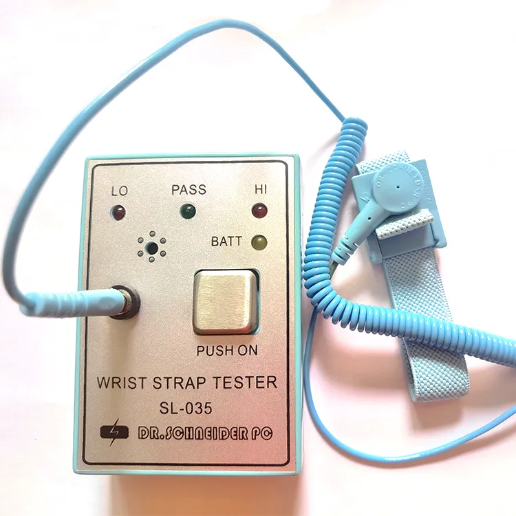 Statik-Tester Für Armband & Schuhe – Ton- Und Lichtalarm, Höhenverstellbar, 750 KΩ–100 MΩ