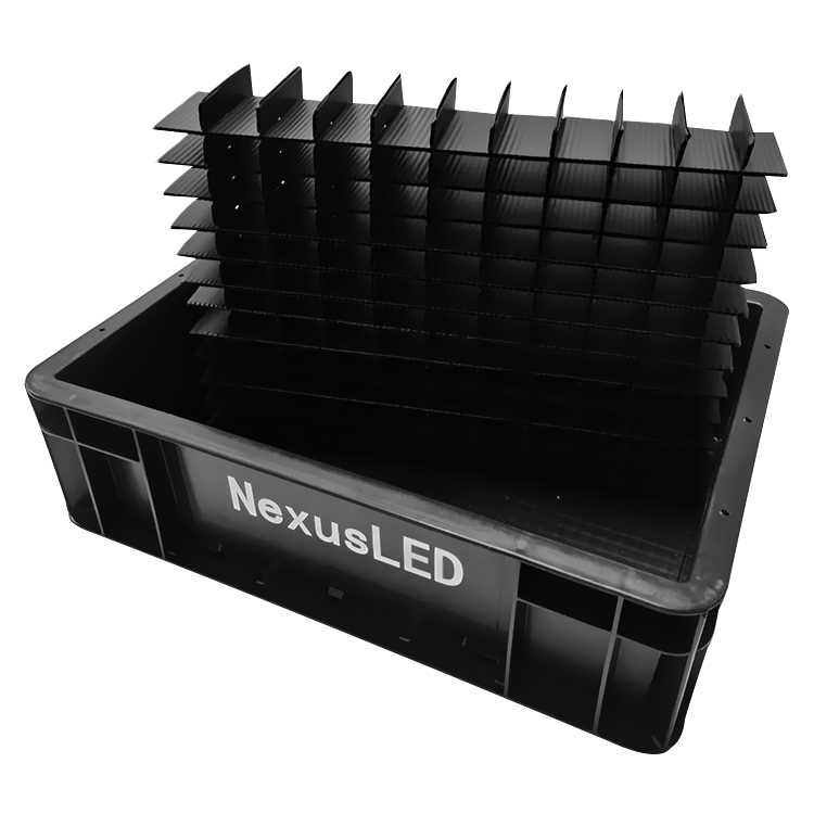 Esd Storage Containers Real ALLESD - High Conductive Cleanroom Anti-static ESD Plastic Container ...