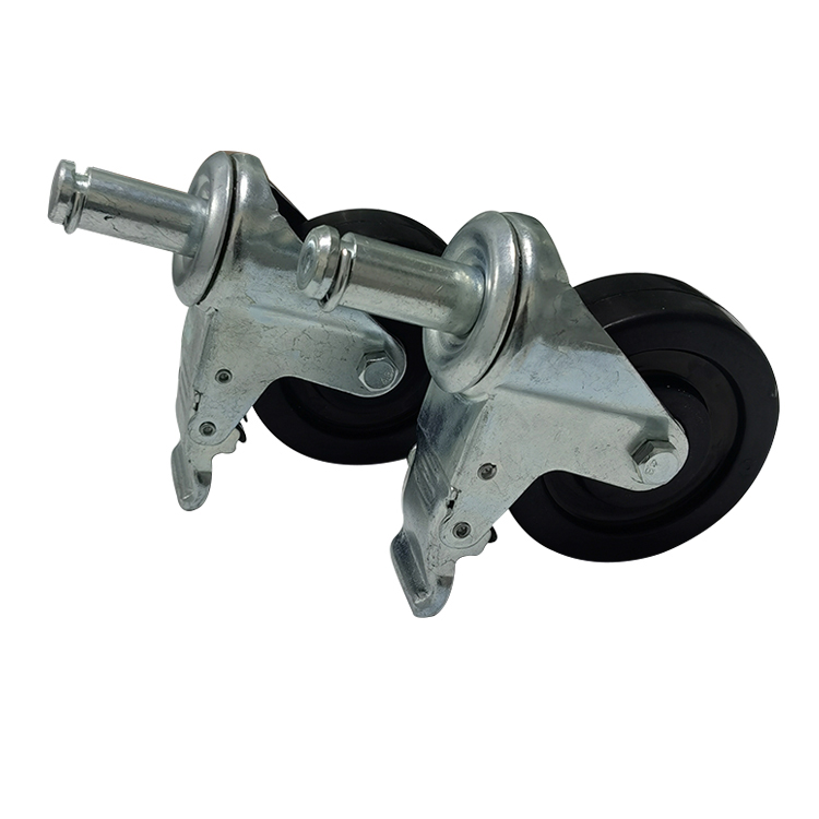 ALLESD - 4 Inch Heavy Antistatic Conductive Swivel Lock ESD Caster ...