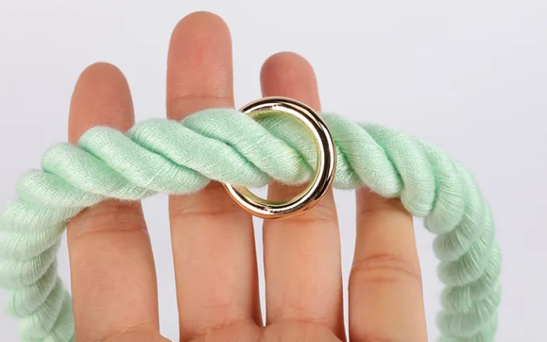 OKEYPETS卸売8mm12mmライトグリーンソフトコットンロープペットリード 