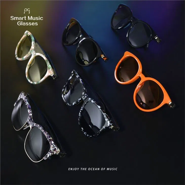 Smart Music Glasses Fashion Sunglasses Bluetooth 5.0