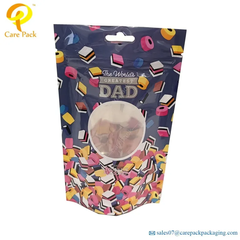 Care Pack - MOQ500 Sacchetti per imballaggio personalizzati Busta in piedi  Busta per caramelle e caramelle Confezione per snack in plastica