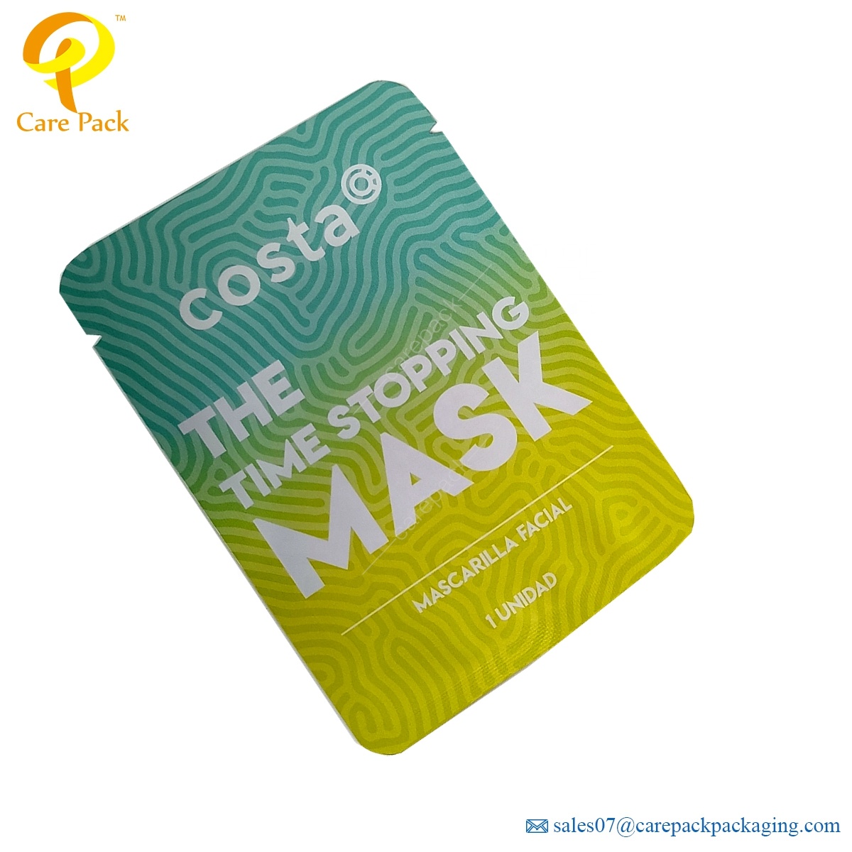 ケアパック - 化粧品サンプル用のカスタムデジタル印刷の小さなバッグ