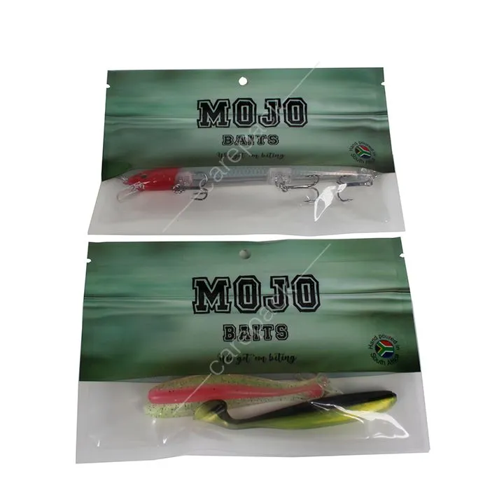 Care Pack - OEM Custom Transparan Fishing Clear Soft Lure Plastic Bag  Packaging Bags Embalaje Bolsa Tiga