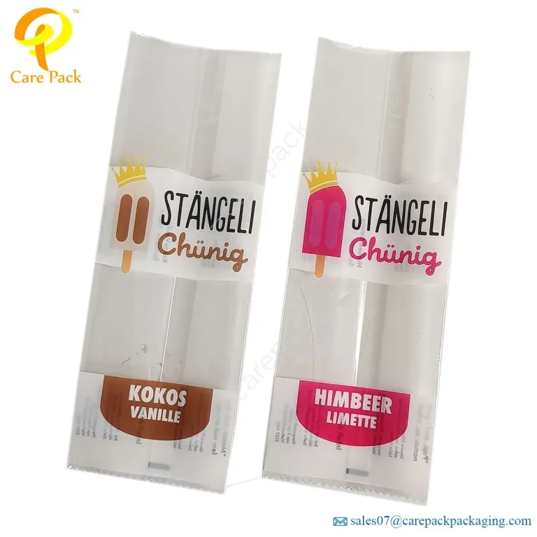 Chine Sac d'emballage en papier Popsicle personnalisé Fournisseurs