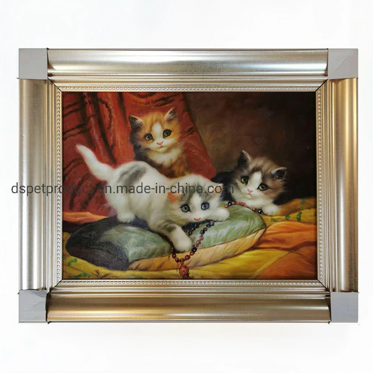 2020 New Animal Handmade Realistic Decorative Painting-Cat Oil Painting