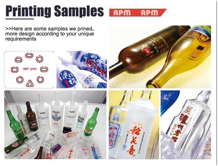 CNC106 automatic multi-color glass plastic metal bottle logo Silk screen printing and hot foil stamping carousel machine