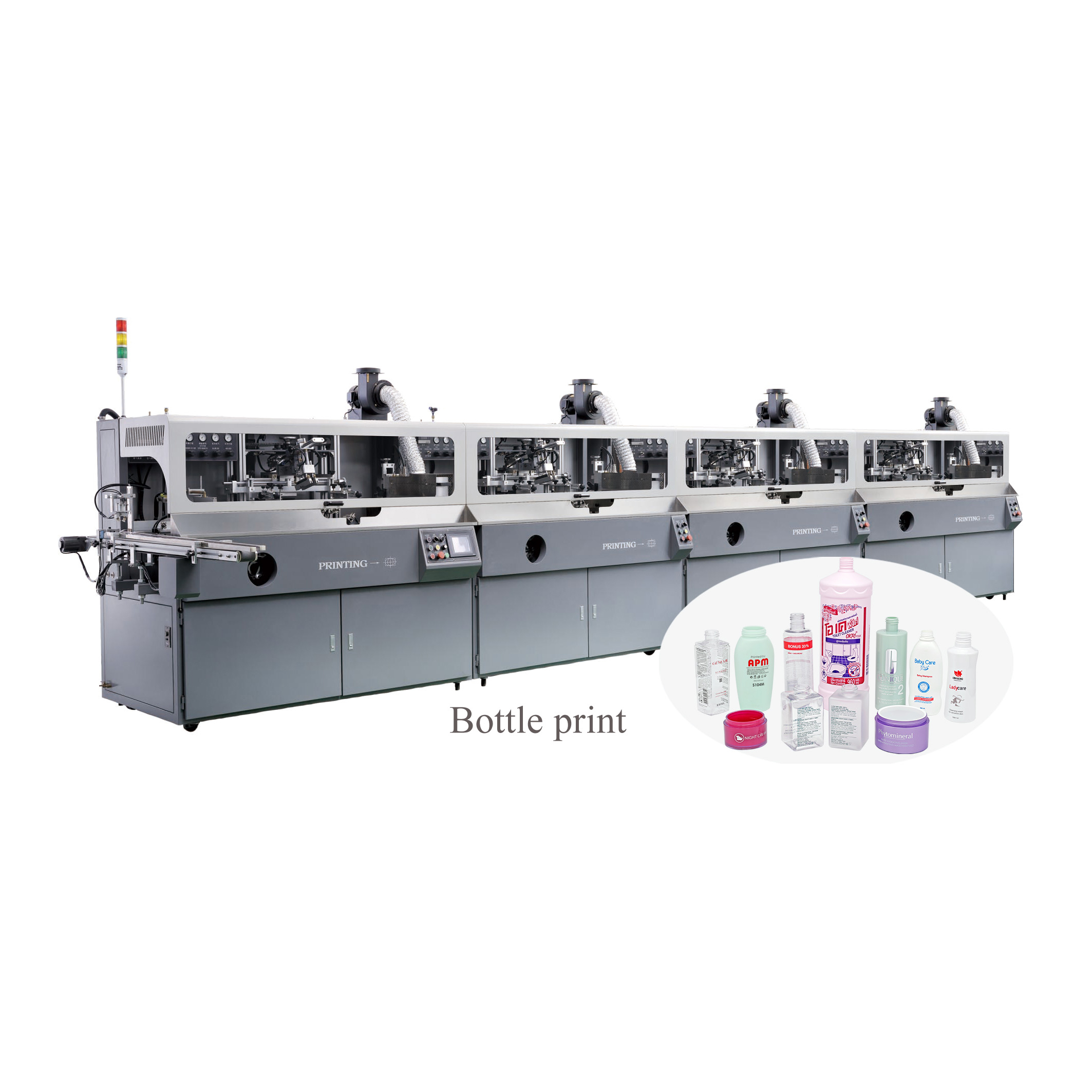 3 Color Auto CNC Screen Printer