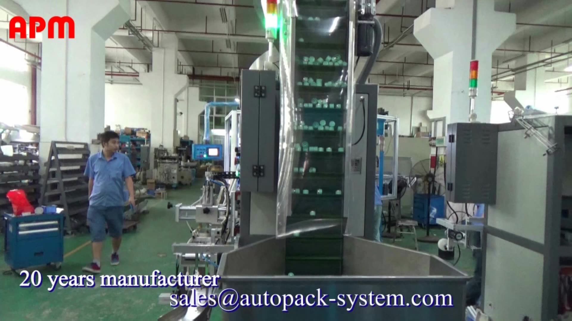 APM PRINT H1S automatic one station round cap printing machine