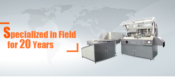 S102 Automatic 1-8 Color Bottle Screen Printing Machine