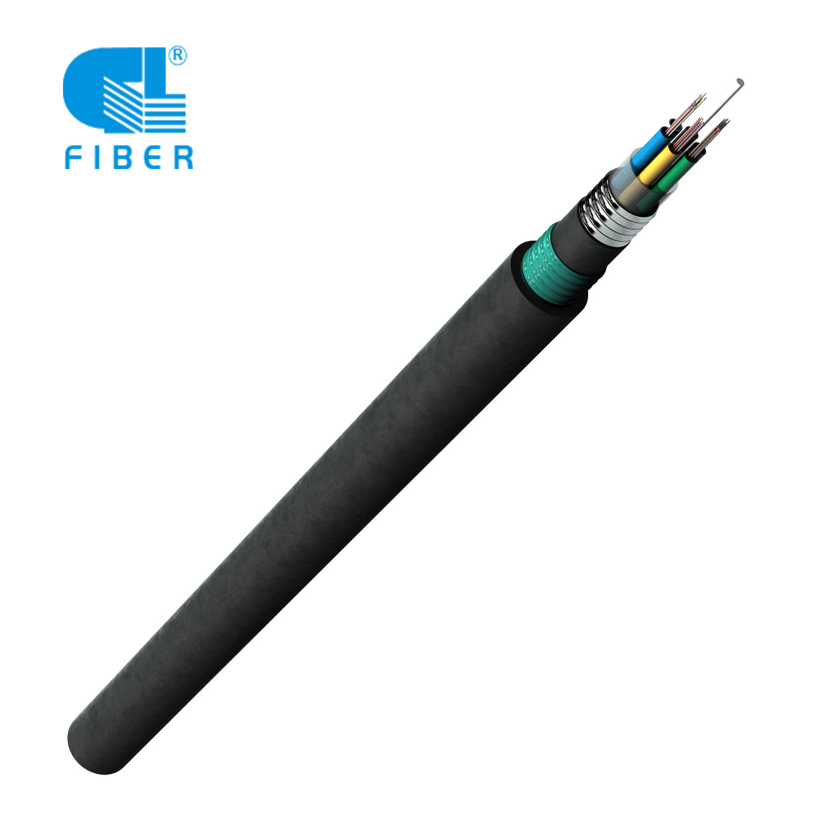GL Fiber Outdoor armored direct buried 144 core single mode fiber